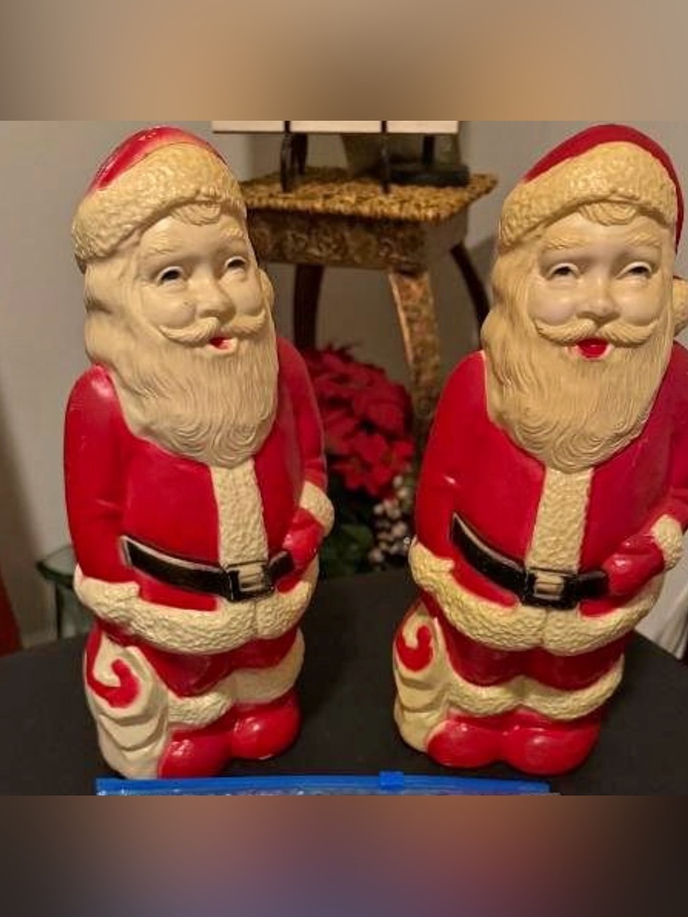 Classic Red Santa Holiday VTG BlowMolds
